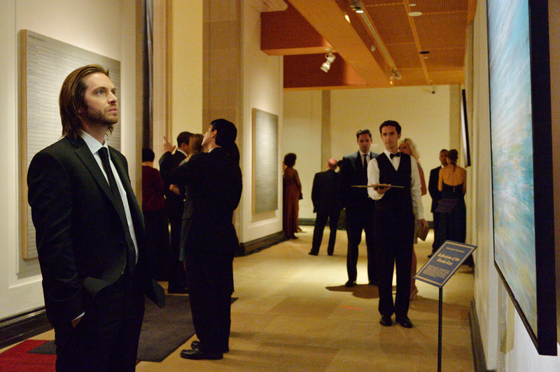 Cole (Aaron Stanford), enjoying the moment (Ben Mark Holzberg/Syfy)